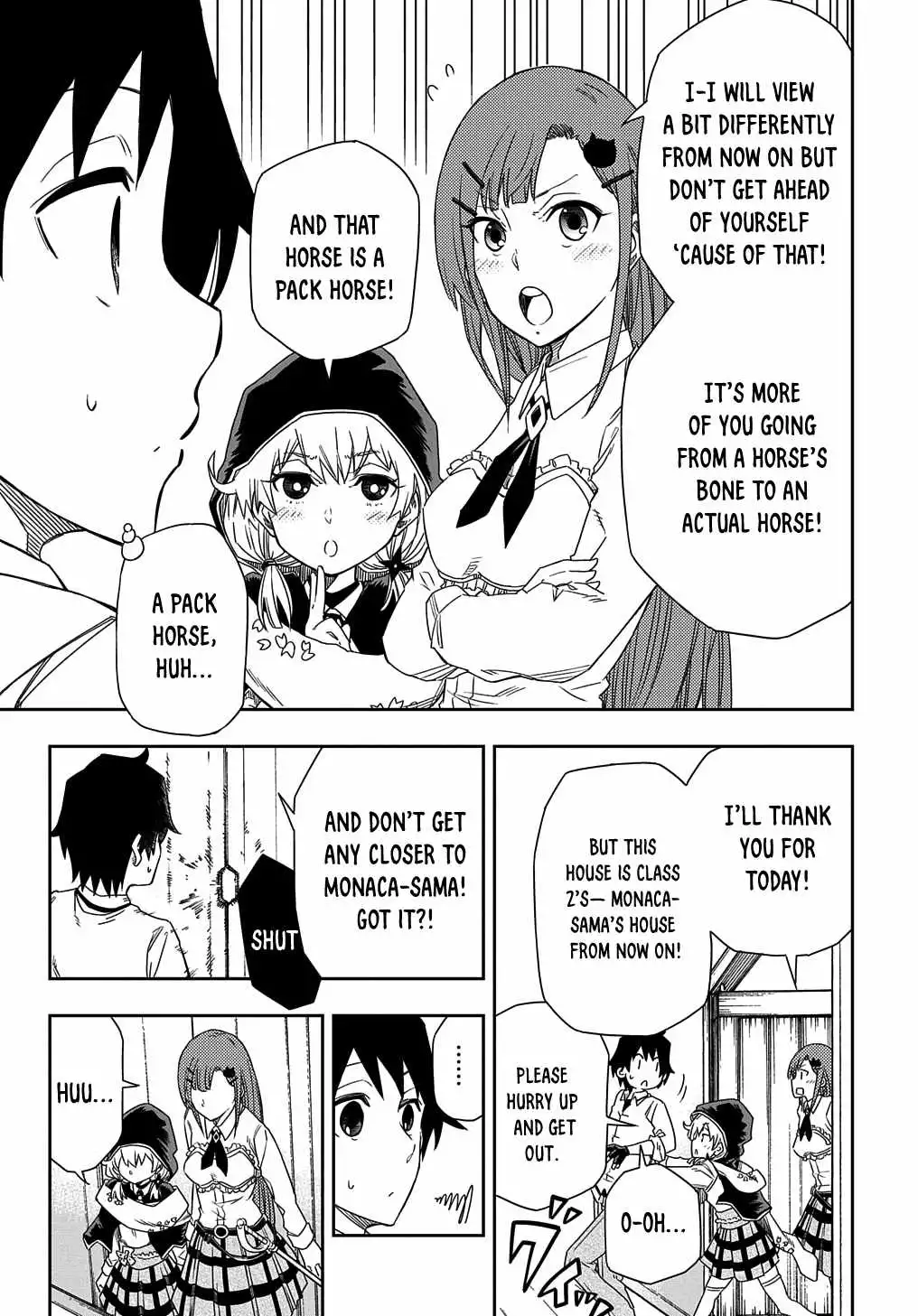 iyoubinbou, Jou wo Tateru - Kaitaku Gakuen no Rettousei na no ni, Joukyuu-shoku no Skill to Mahou ga Subete Tsukaemasu Chapter 2 35